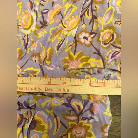 Spell & The Gypsy Lolita Cutout Mini Dress Lover Floral Pink  Lavender Euc - Picture 9 of 12